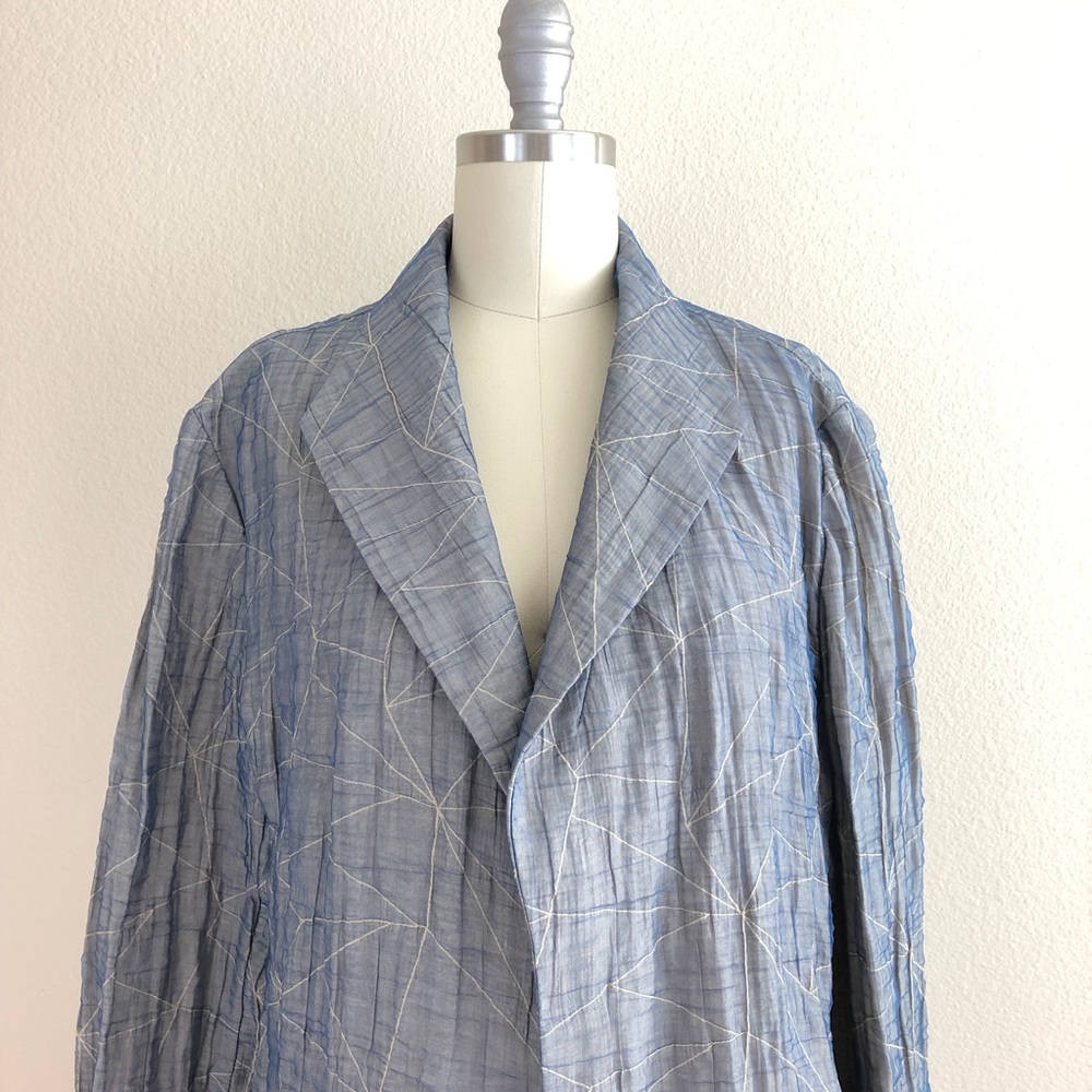 Lafayette 149 Embroidered Linen Jacket - Picture 2 of 5